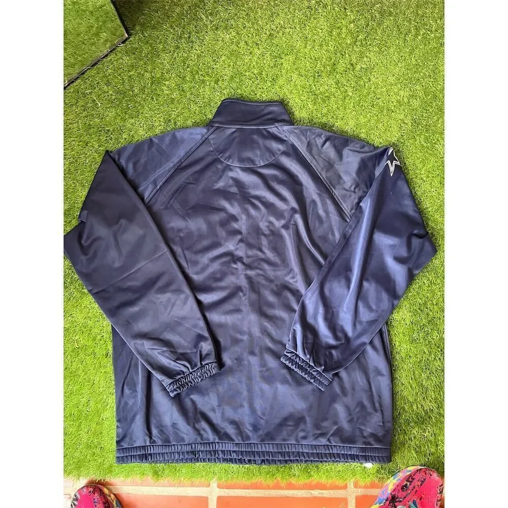 Dallas Cowboys Men's 2XL Blue Full-Zip Windbreaker Jacket‎ NFL Official
